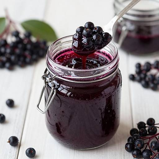 Homemade Elderberry Jam Recipe