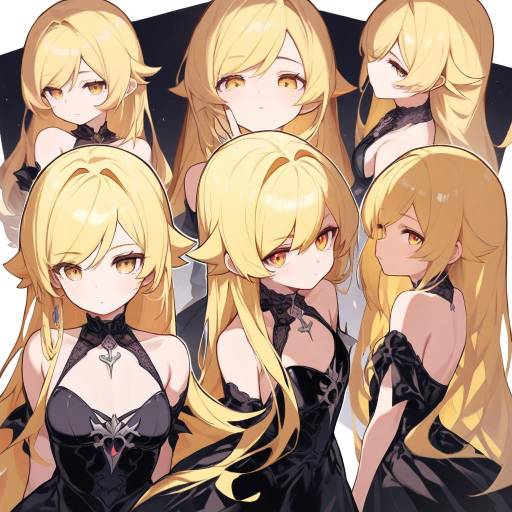 Oshino Shinobu: Vampire Girl Portraits
