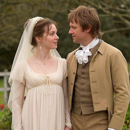 Elegant Pride and Prejudice Couple