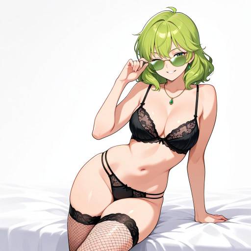 Cinnamon Cowgirl in Lingerie Pose