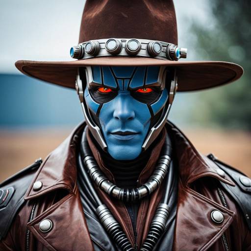 Cyborg Cosplay of Cad Bane Character