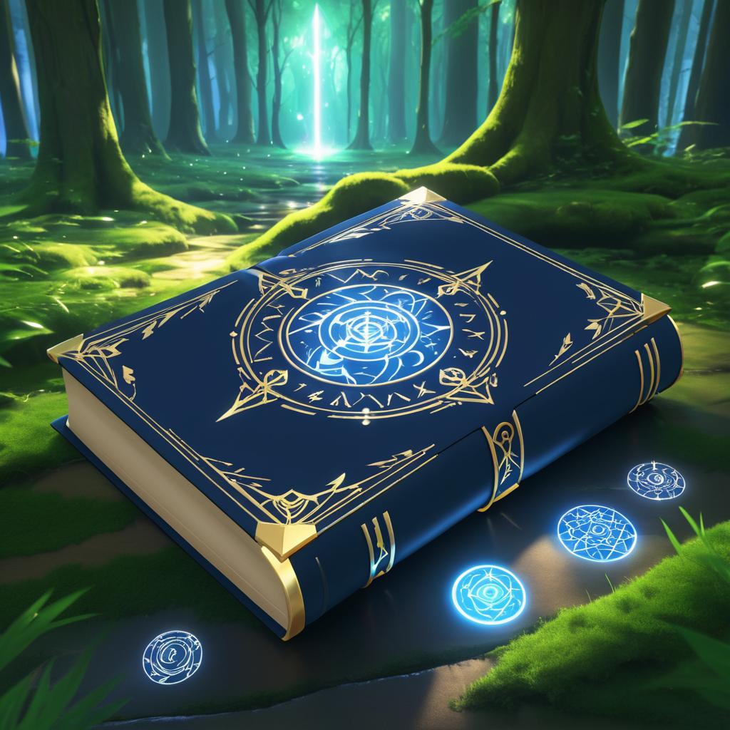 Enchanting JRPG Spellbook Designs