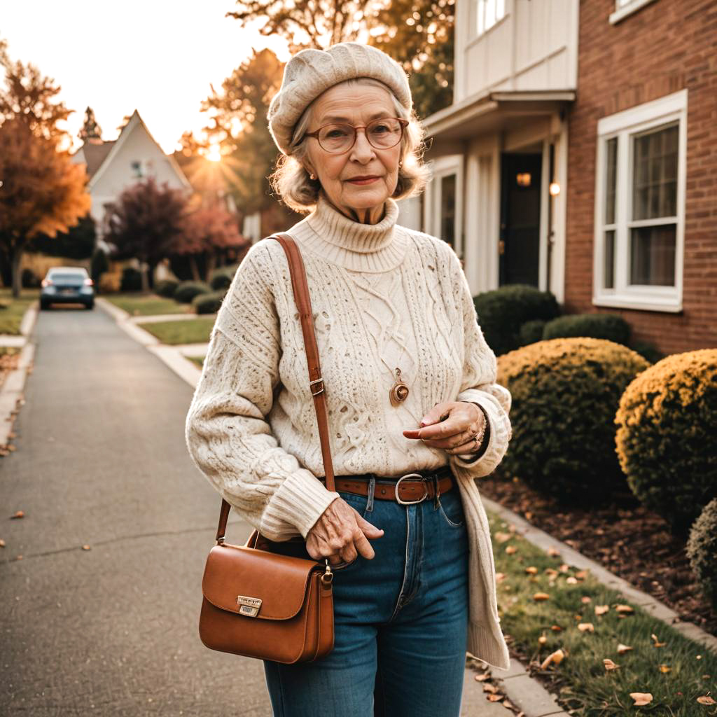 Boho-Chic Autumn Fashion in Suburbia