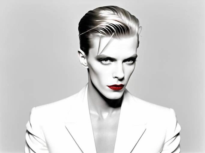 Elegant Portrait of The Thin White Duke