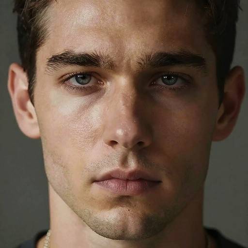 Photorealistic Male Portrait Masterpiece