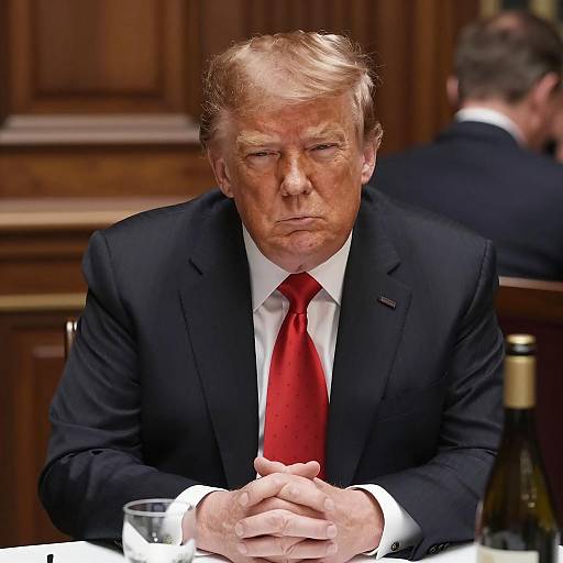 Intense Businessman in Elegant Setting