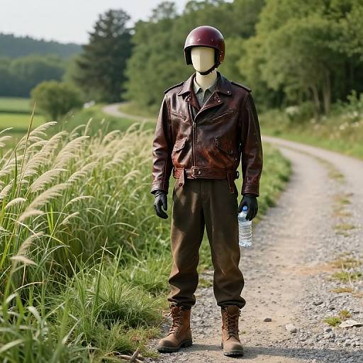 Mannequin in Vintage Protective Gear
