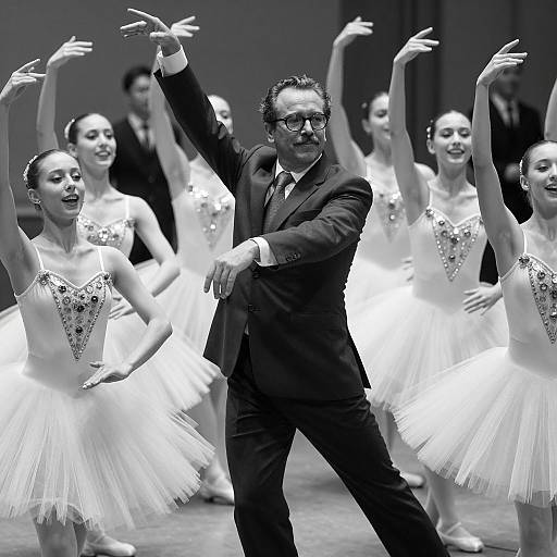 Energetic Dance of Joyful Expressions