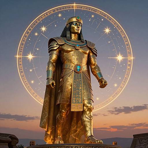 Anunnaki Warrior in Celestial Armor