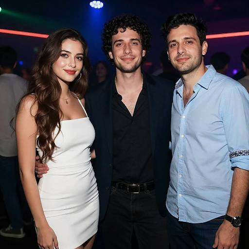 People Enjoying Nightlife in a Club