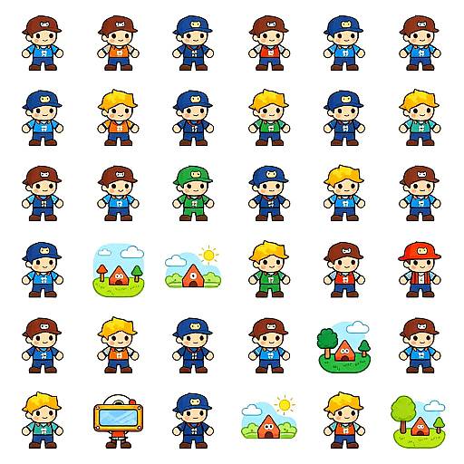 Vibrant 2D Game Asset Pack