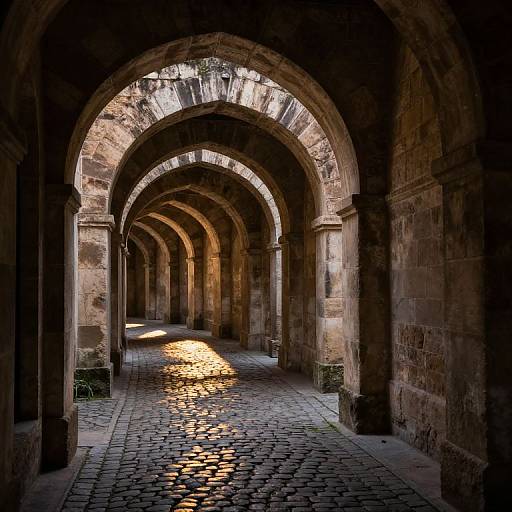 Enigmatic Labyrinth of Arches