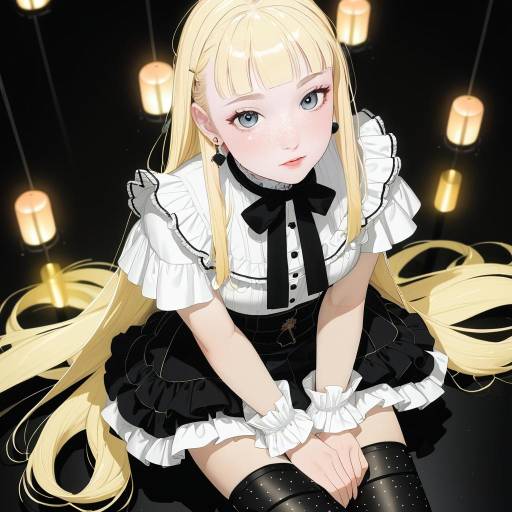 High Fashion Portrait of Fire Emblem Girl