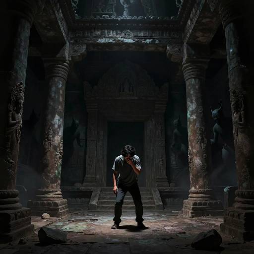 Demonophobia in Ancient Temple