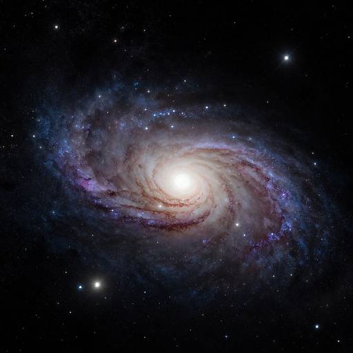 2D Cosmic Spiral Galaxy Vista