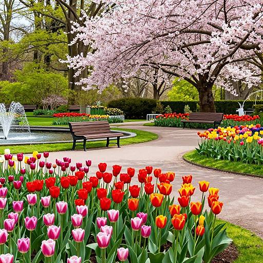 Spring Bloom at Nikolaev Botanical Garden