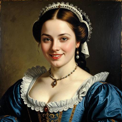Renaissance Courtesan Portrait