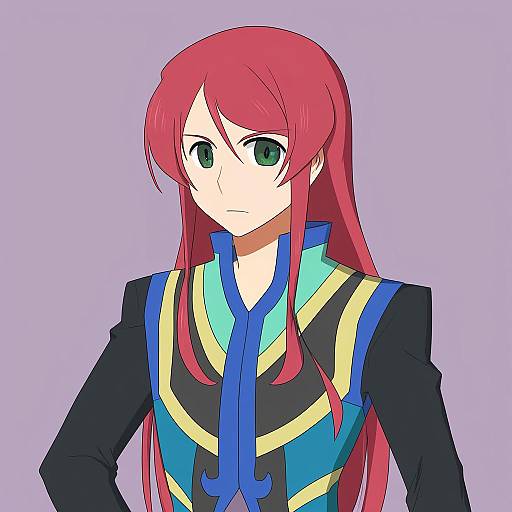 Illustration of Asch (tales), tales of (series) in the style of Urushi