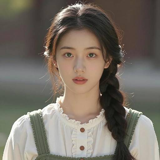 Photorealistic Portrait of Young Woman