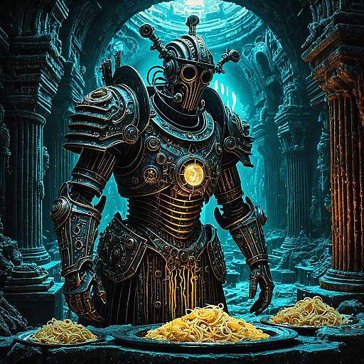 Clockwork Janitor in Sunken City