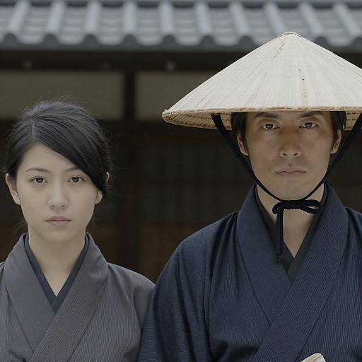 Portrait of Traditional Japanese Attire