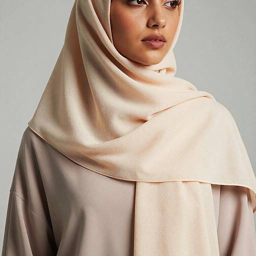 Elegant Hijab Fashion Portrait
