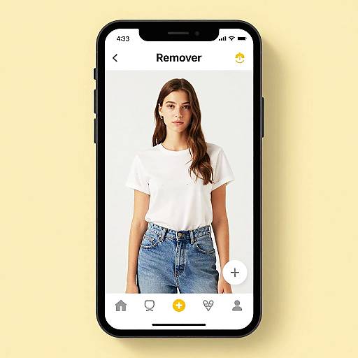 Clothing Remover App Concept Art