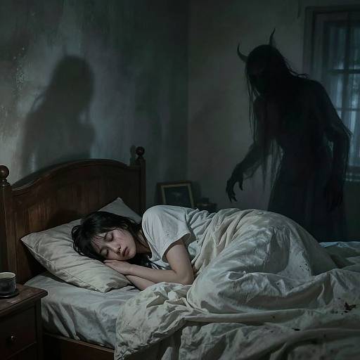 Sleep Paralysis Demon Shadows