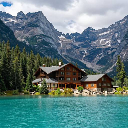 Emerald Lake Lodge by Turquoise Lake