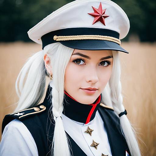 Lifestyle costume photo of Altair (re:creators). Cosplay clothes