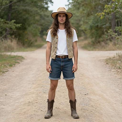 Woodstock Theme Costume Portrait