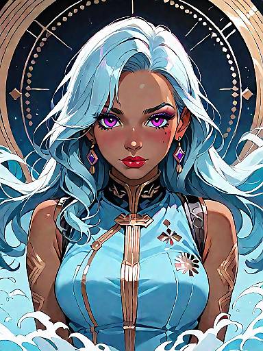 Elegant Abstract Print Jumpsuit Fashion Shoot