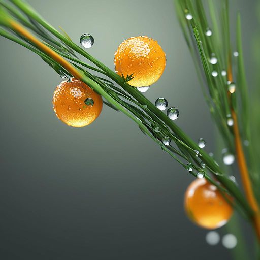Dreamy Macro of a Willow Tree