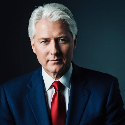 Self Cosplay of Bill Clinton in Suit