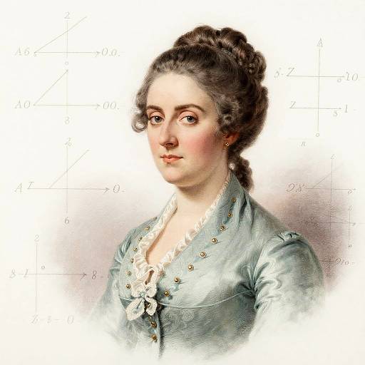 Ada Lovelace Elegant 19th-Century Portrait