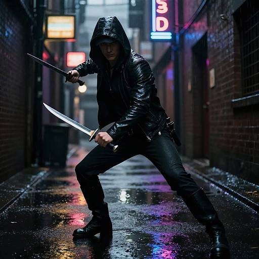 Millia Holmes Stealth Assassin Scene