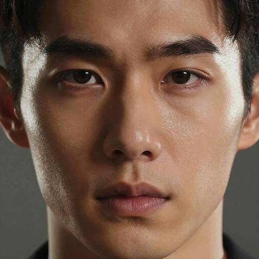 Photorealistic Male Portrait with Details