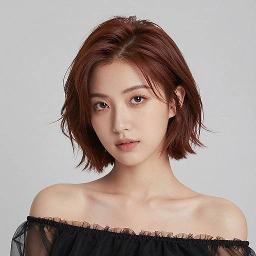 Stylish Portrait of Young Woman