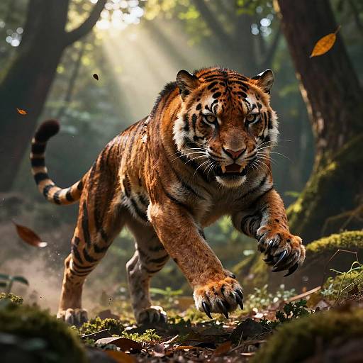 Possessive Animal Spirit in Forest