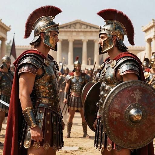 Trojans vs Spartans Epic Battle