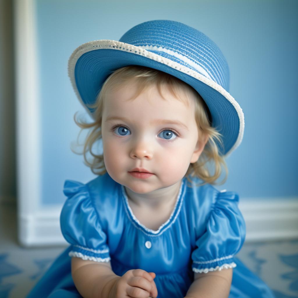 Charming Toddler in Soft Morning Light