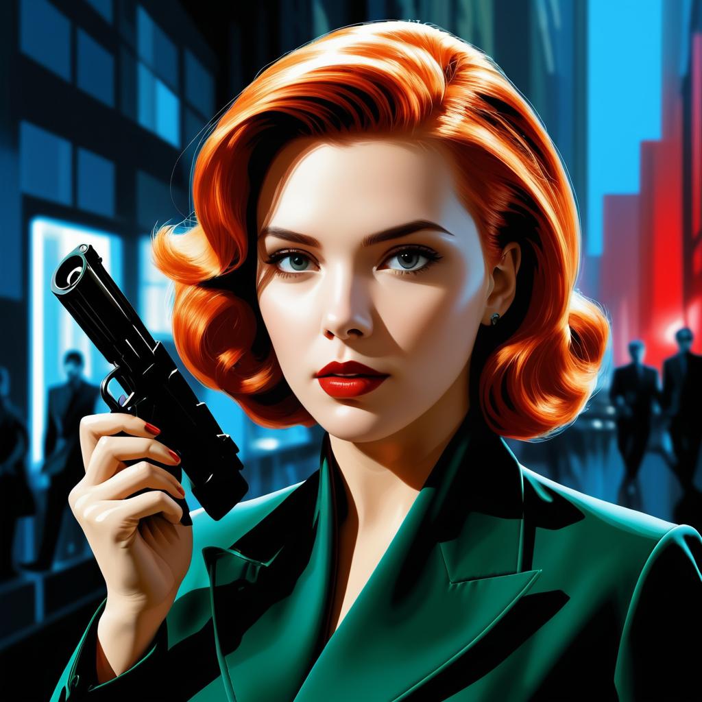 Scarlett Johansson: Spies in Modern Art