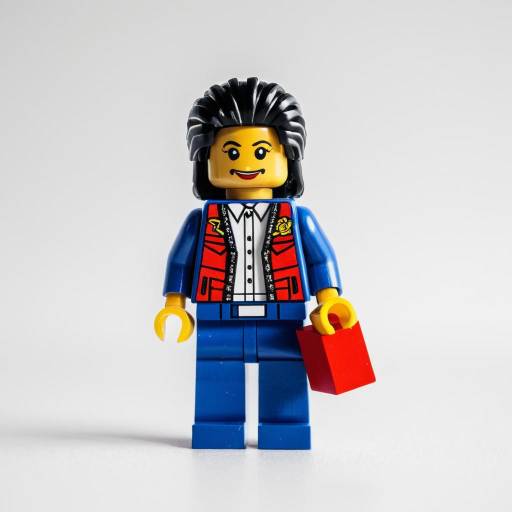 Michael Jackson Lego Figurine