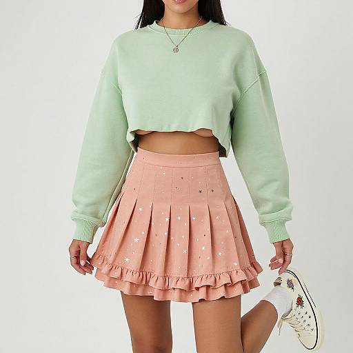 Casual Streetwear Woman with Accessories