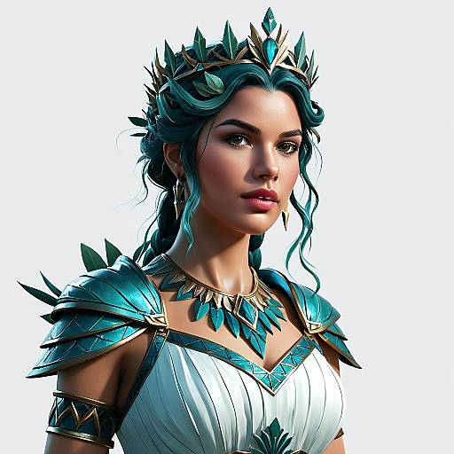 Intricate 8K Portrait of Gura Atlantis