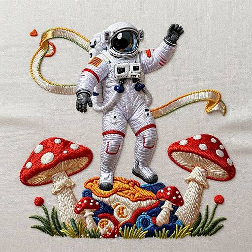 Ancient Greek Astronaut on Magic Mushrooms