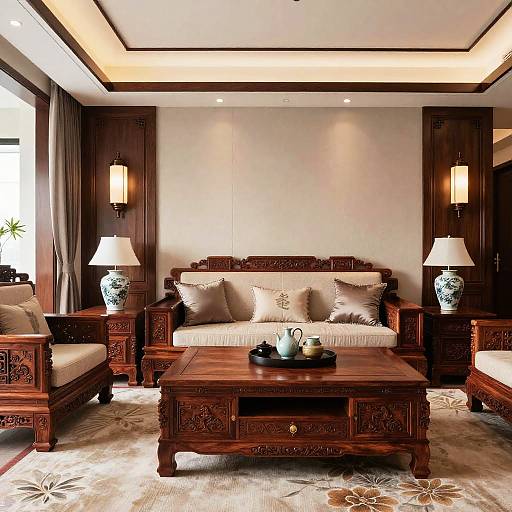 Modern Chinese Living Room Design