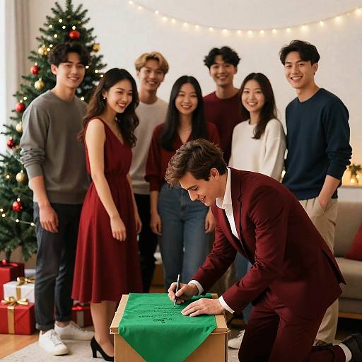 Holiday Celebration with Friends and Family