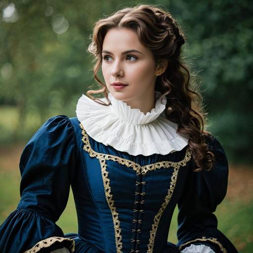 Elegant Emilia Cosplay Costume Inspiration