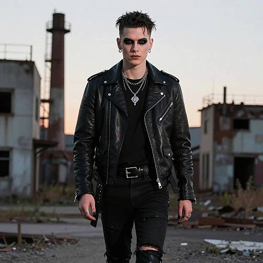 Gothic Urban Twilight Stroll